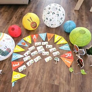 Hungry Caterpillar Birthday Party Decor